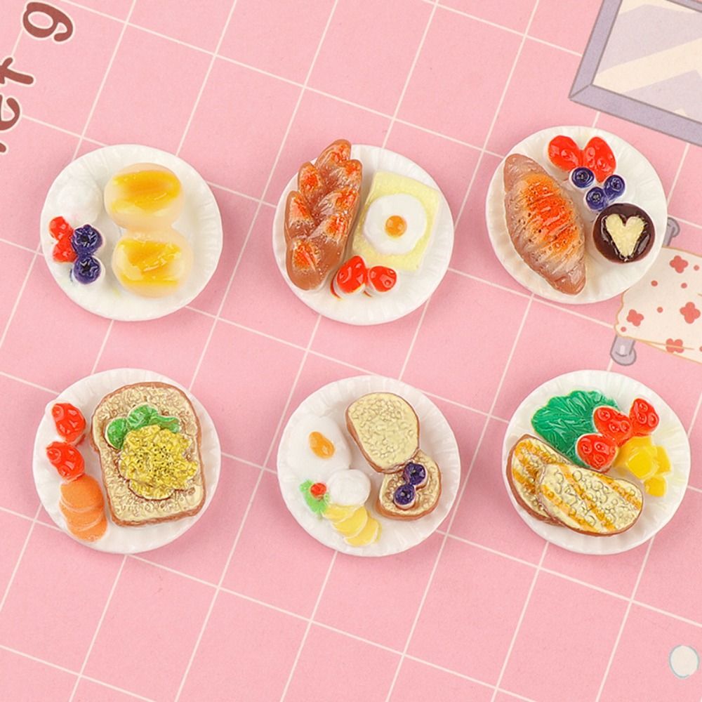 Kids Outdoor Kitchen Accessories - 창의적인 인형 집 미니어처 시뮬레이션 음식