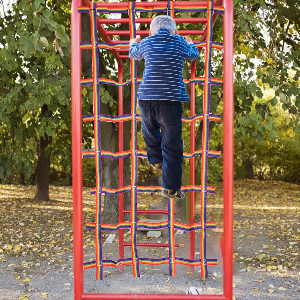 Kids Outdoor Climbing Frame - 크롤링 그물 놀이터 화물 그물, 어린이