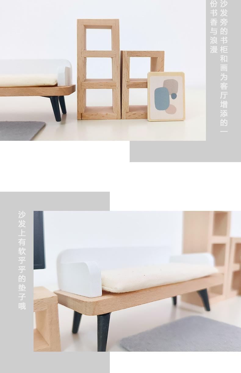현대 인형 집 가구 주방 나무 미니어처 욕실 침실 인형 - Kids Outdoor Kitchen Accessories 리뷰 및 가격